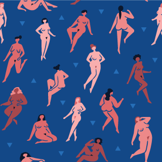 Naked Ladies Pattern